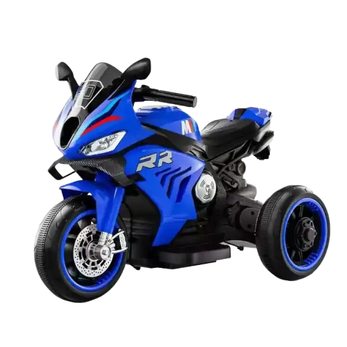 New Design Kids Electric Motorcycle – 3-Wheel Ride-On Bike with Lights, Music & Rechargeable Battery