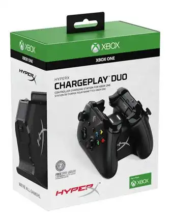 HyperX ChargePlay Duo Controller Charging Station for Xbox One - Black