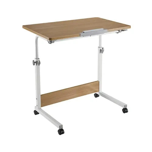 Lumi Height Adjustable Mobile Computer Table (500x800mm / 19.7x31.5)