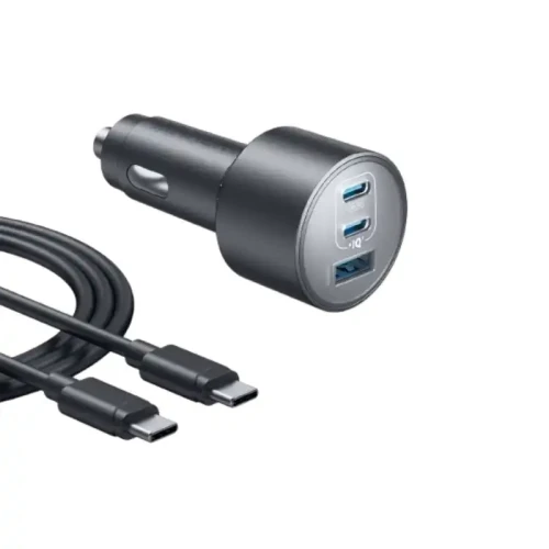 Anker Nano Car Charger 167.5W 3-Ports - Black