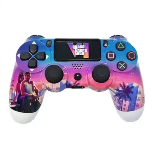 Play X PS4 Precision Controls & Dual Motor Vibration Wireless Controller - GTA Edition