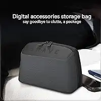 Brave Travel Kit 5-in-1 Tech Pouch with 12,000mAh Power Bank, 20W GaN Fast Charger & 2-in-1 USB-C and Lightning Cables (BTK-01)