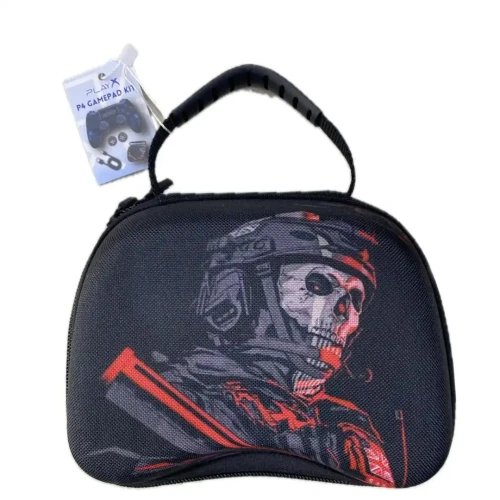 Playx PS4 Printed Controller Gaming Bag - Black