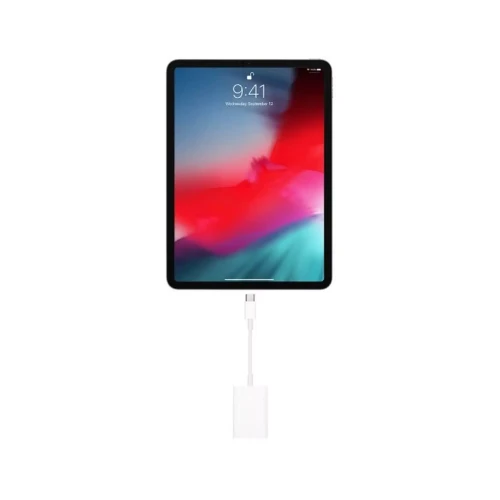 أبل محول قارئ بطاقة الذاكرة USB-C إلى SD