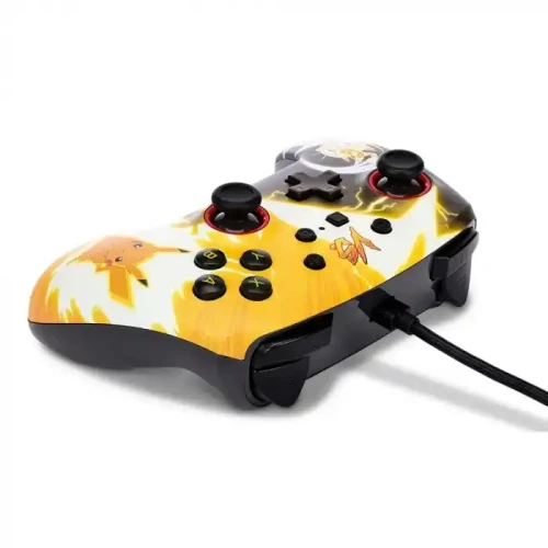 PowerA Enhanced Wired Controller for Nintendo Switch - Pokémon: Pikachu Vs. Meowth