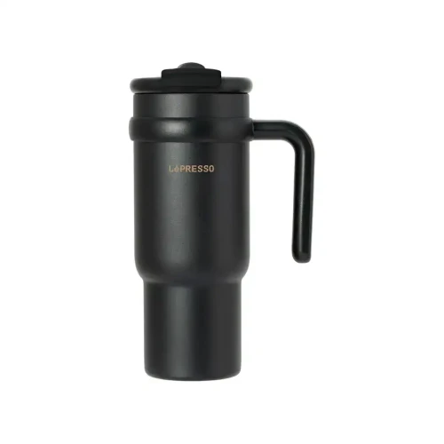 Lepresso Thermo Flask Insulated Mug - Black
