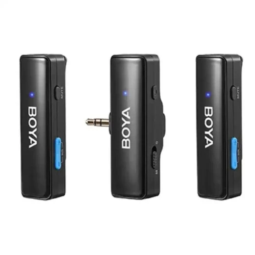 Boya BoyaLink-A2 All-in-One Wireless Microphone System – Black