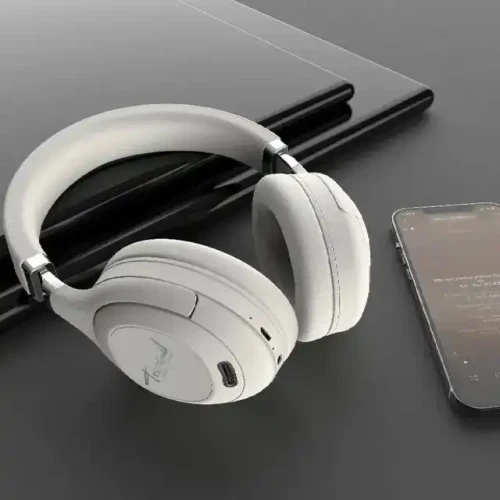 Pawa Tranquil Over-Ear Wireless Headphone with ANC - White