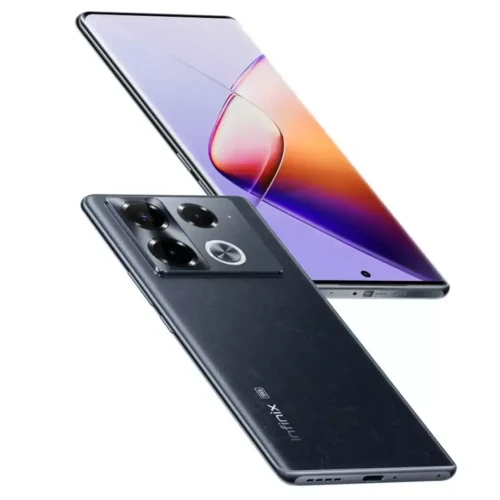 هاتف إنفينيكس نوت 40 برو+ 5G (12 جيجابايت رام، 256 جيجابايت تخزين) - أسود
