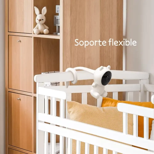 Garza 1080P HD Digital Baby Monitor Camera with Crying Detection, Night Vision & Temperature