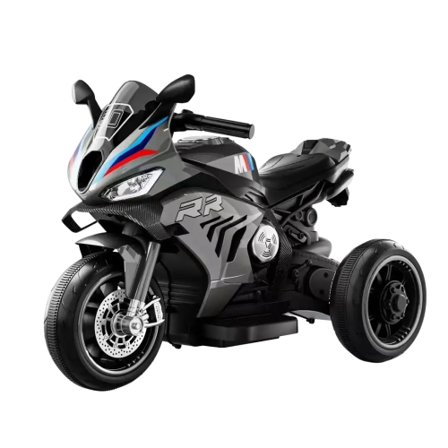 New Design Kids Electric Motorcycle – 3-Wheel Ride-On Bike with Lights, Music & Rechargeable Battery