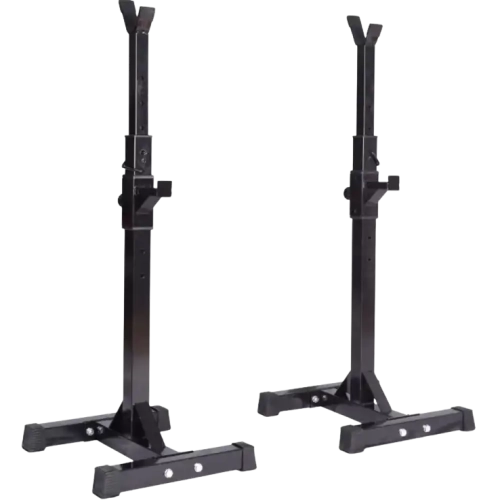 Adjustable Barbell Rack – Multifunctional Squat and Bench Press Stand for Home Gym