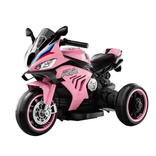 New Design Kids Electric Motorcycle – 3-Wheel Ride-On Bike with Lights, Music & Rechargeable Battery