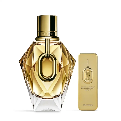 Million Gold for Her Eau de Parfum + Travel Size Million Gold Intense Eau de Parfum Set - 2 pcs
