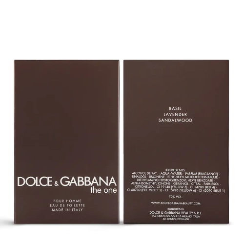 Dolce & Gabbana The One for Men Eau de Parfum - 100ml