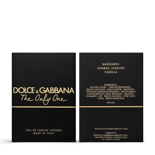 Dolce & Gabbana The Only One Intense Eau de Parfum - 50ml