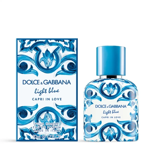 Dolce & Gabbana Light Blue Capri in Love Pour Homme Eau de Parfum - 50ml