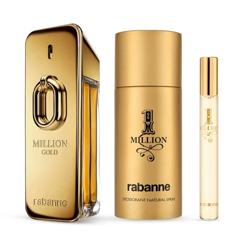 1 Million Gold Intense Concentrated Perfume Set – 3 Pieces