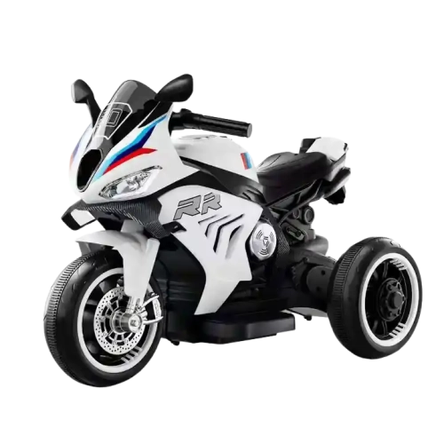 New Design Kids Electric Motorcycle – 3-Wheel Ride-On Bike with Lights, Music & Rechargeable Battery