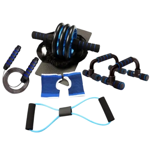 7-in-1 Ab Exercise Wheel Set – Multifunctional Fitness Kit for Core & Full Body Workout