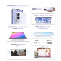 vivo V70 FE 5G Dual SIM 8GB RAM 256GB - Silver