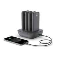 Brave Station Pro 4-in-1 Family Power Bank Station 10000mAh×4 BP-27 – Black