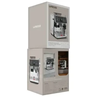 Lepresso Vivente Semi-Automatic Dual Boiler Coffee Machine with Touch Display - Silver