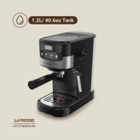 Lepresso Suprema Espresso Machine - Black