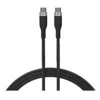 PowerO+ Rapid Pro Premium Braided Type-C Cable 60W 1.2 Meter - Black