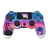 وحدة تحكم لاسلكية Play X لجهاز PS4 مع تحكم دقيق واهتزاز مزدوج - إصدار GTA المحدود