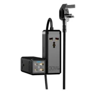 MOXOM MX-ST19 PD 30W 6-In-1 2M Universal Socket Fast Charger