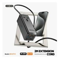 MOXOM MX-ST19 PD 30W 6-In-1 2M Universal Socket Fast Charger