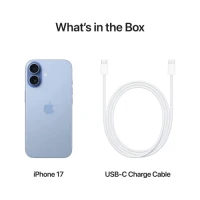 Apple iPhone 17 6.3-inch 512GB (Middle East Version) - Mist Blue