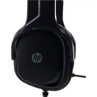 HP DHE-8004 Wired Stereo Surround Sound Gaming Headset with Flexible Microphone - Black
