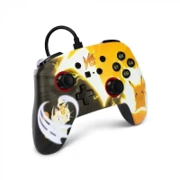 PowerA Enhanced Wired Controller for Nintendo Switch - Pokémon: Pikachu Vs. Meowth