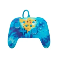 PowerA Enhanced Wired Controller for Nintendo Switch - Tie Dye Pikachu (Blue)