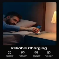 UGREEN 2-in-1 Foldable Wireless Fast Charging Station - 7.5W