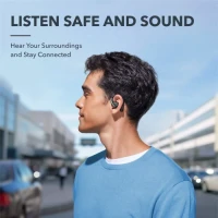 سماعات أذن أنكر ساوندكور AeroFit مفتوحة الأذن - أسود