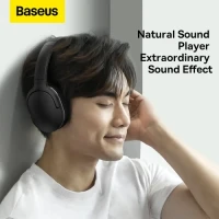 Baseus Encok Wireless Headphone D02 Pro - Black