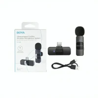 BOYA Ultracompact 2.4Ghz Wireless Microphone System for Type-C Devices