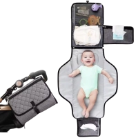 Multifunctional Diaper Bag Backpack with Crib, USB Port & Large Capacity