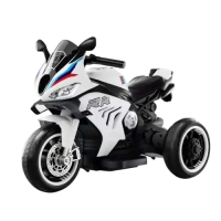 New Design Kids Electric Motorcycle – 3-Wheel Ride-On Bike with Lights, Music & Rechargeable Battery