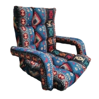 Saudi Style Arabic Floor Sofa – Traditional Majlis Seating Set with Cushions and Back Support