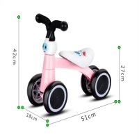 Baby Balance Car for Ages 1-2-3 Years (Ride-On / Scooter Slide)
