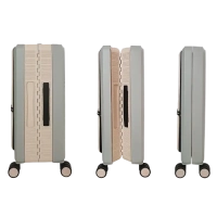 Bubule Foldable Carry-On Luggage | Expandable PP Cabin Suitcase with Spinner Wheels & TSA Lock